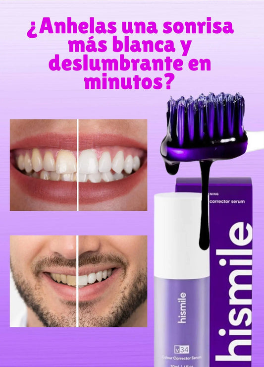 PASTA BLANQUEADORA DE DIENTES (MORADA)