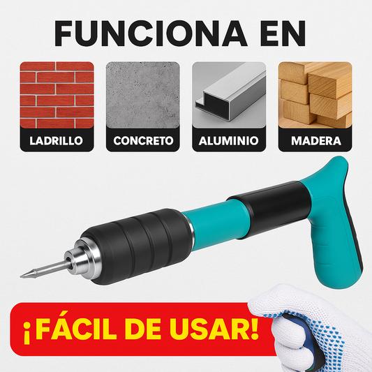 PISTOLA DE CLAVOS PORTÁTIL + 🔥ENVIO GRATIS 🔥